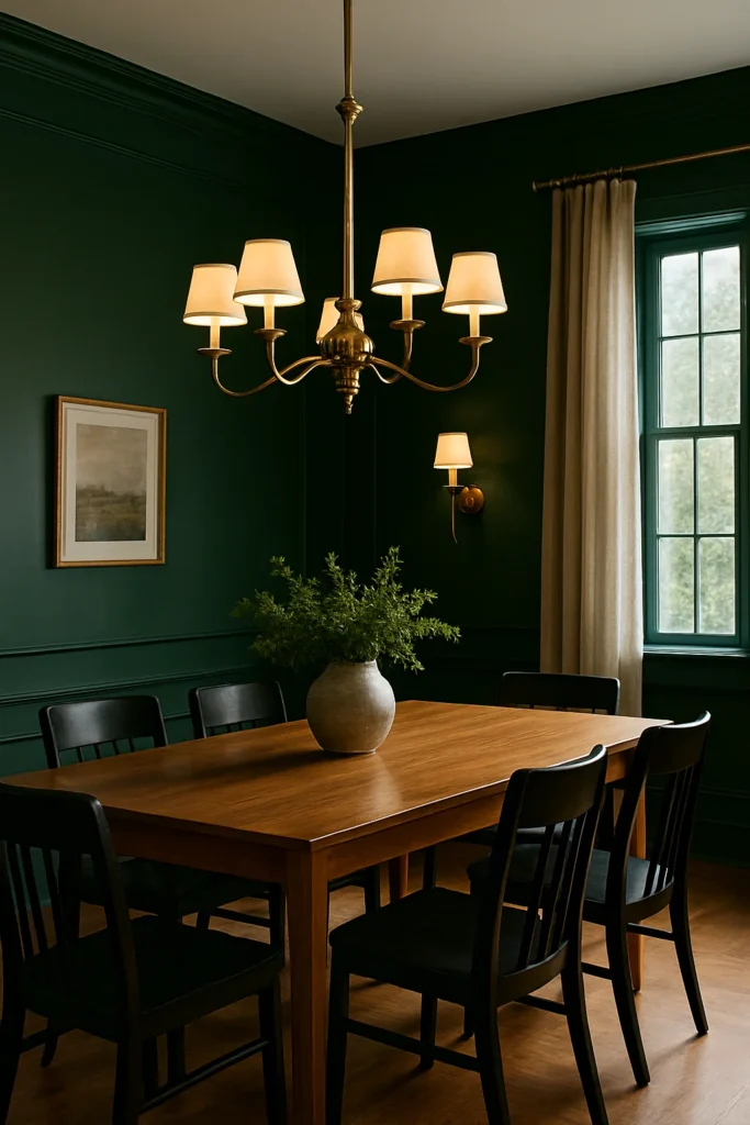 Discover 13 moody dining room ideas that bring drama, elegance, and sophistication to your home. Get inspired with bold designs, rich colors, and stylish décor tips.
