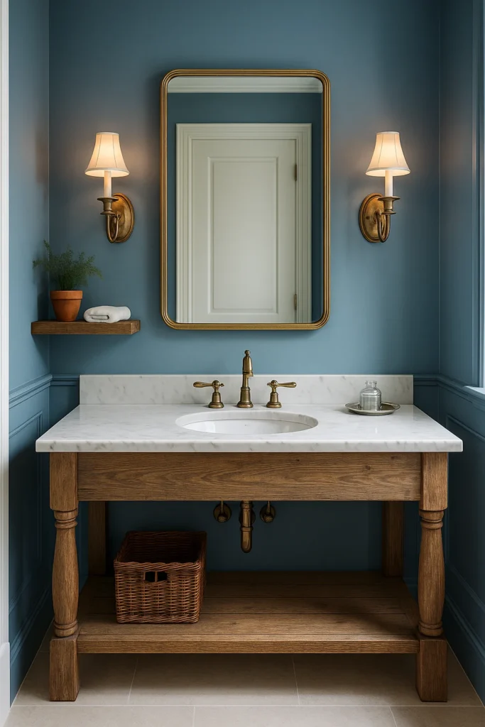 Discover 12 moody blue bathroom ideas that bring depth, style, and sophistication to your space. Perfect for modern, chic, and timeless designs.