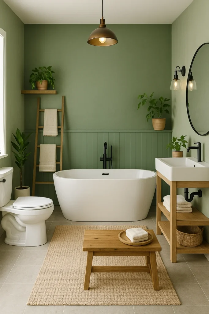 Discover 12 farmhouse bathroom decor ideas that blend rustic charm with modern comfort. Get inspired to create a cozy, timeless bathroom retreat.