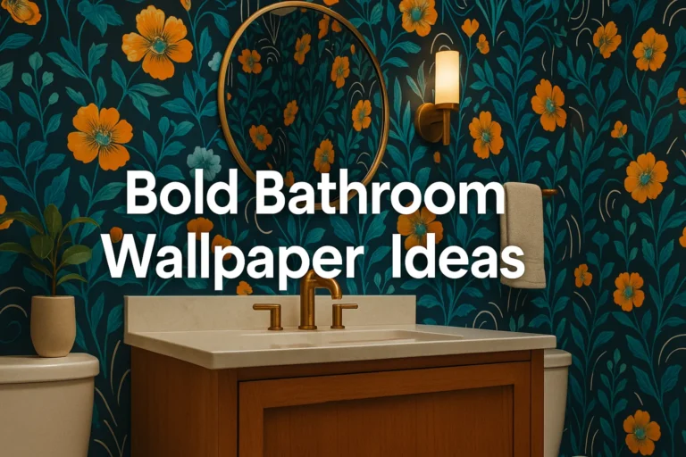 Discover 16 bold bathroom wallpaper ideas that bring style, personality, and a stunning statement to transform your bath space effortlessly.