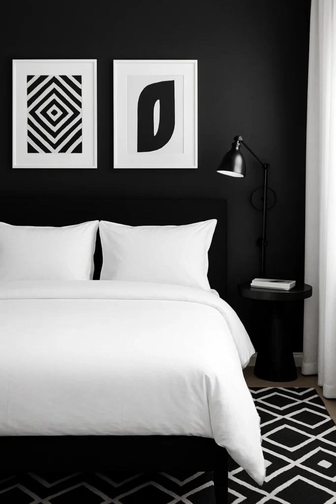 Discover 15 moody black bedroom ideas to create a bold, modern, and stylish space with cozy, dramatic, and timeless design inspiration.