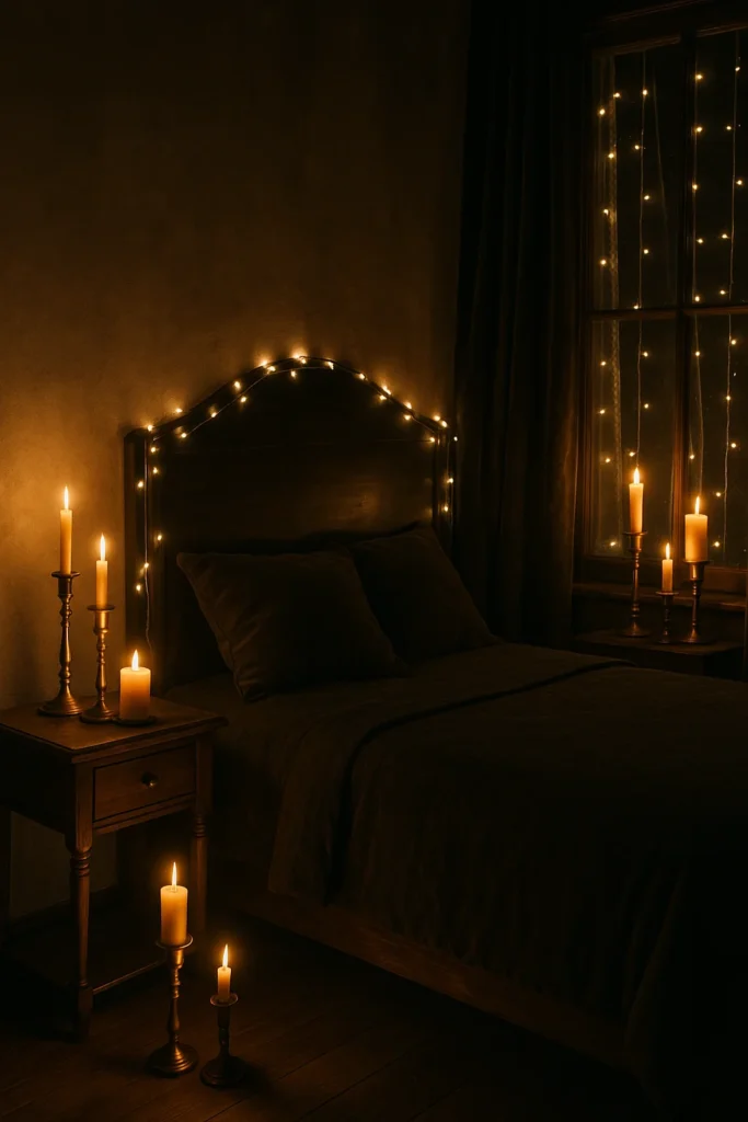 Discover 12 dark cottagecore bedroom ideas that blend moody tones, vintage charm, and cozy elegance.