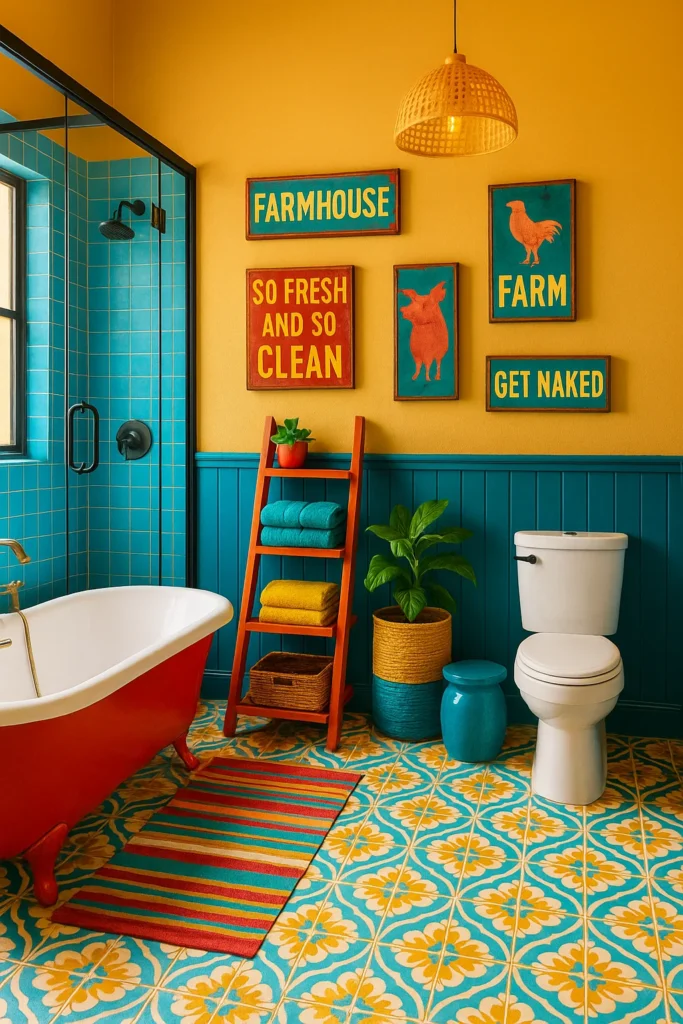 Discover 12 farmhouse bathroom decor ideas that blend rustic charm with modern comfort. Get inspired to create a cozy, timeless bathroom retreat.