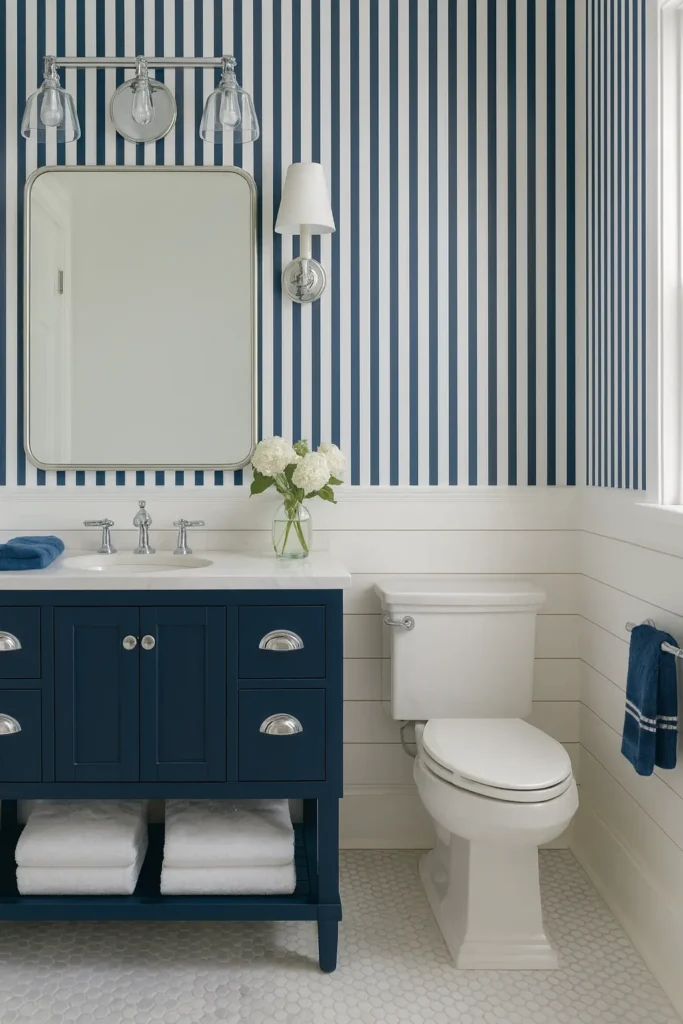 Discover 16 bold bathroom wallpaper ideas that bring style, personality, and a stunning statement to transform your bath space effortlessly.