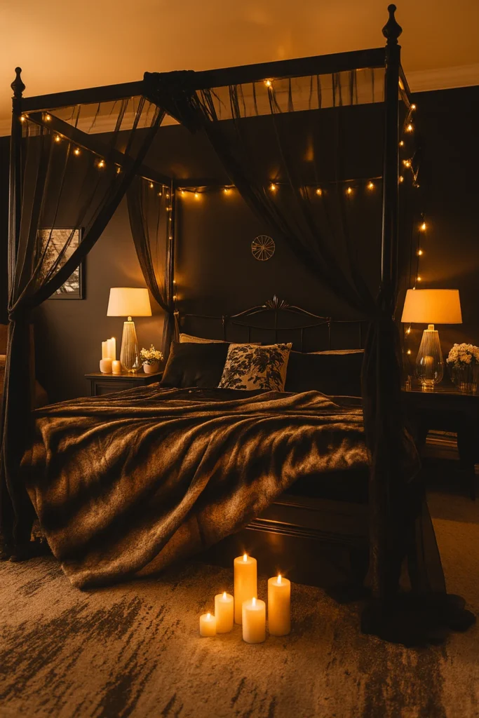 Discover 15 moody black bedroom ideas to create a bold, modern, and stylish space with cozy, dramatic, and timeless design inspiration.