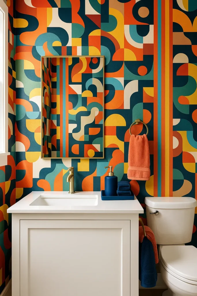 Discover 16 bold bathroom wallpaper ideas that bring style, personality, and a stunning statement to transform your bath space effortlessly.