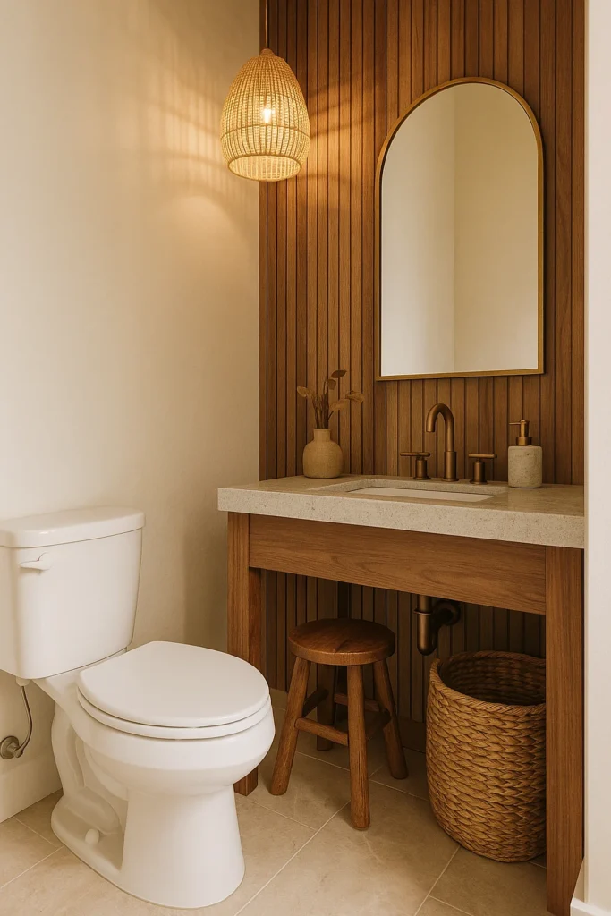 Discover 13 tiny powder room ideas to maximize style in small spaces. Get smart design tips to create a chic, functional bathroom you’ll love.