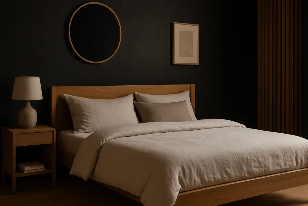 Discover 15 moody black bedroom ideas to create a bold, modern, and stylish space with cozy, dramatic, and timeless design inspiration.