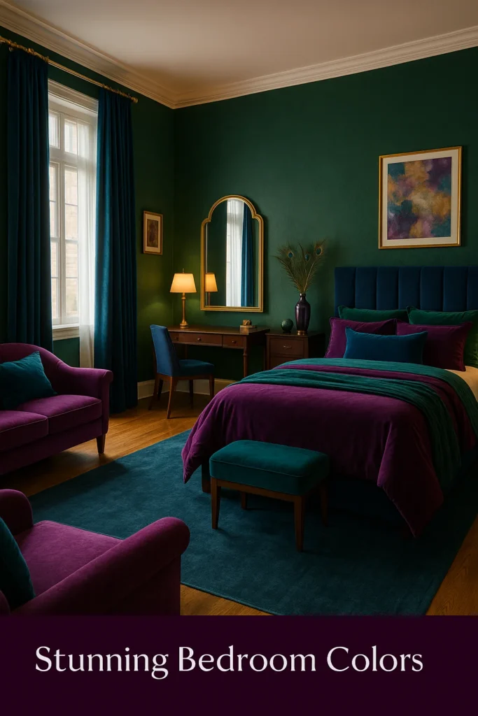 Explore 12 stunning bedroom color schemes to inspire your dream space. Elevate your interiors with timeless palettes, modern hues, and elegant design ideas.