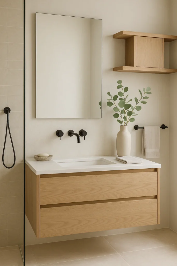 Explore 11 Organic Modern Bathroom Design Ideas that mix natural textures, earthy tones, and sleek style for a calming, spa-like retreat.