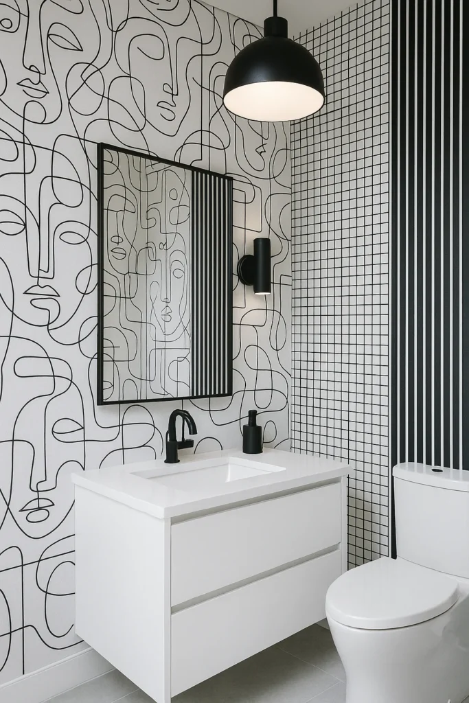 Discover 16 bold bathroom wallpaper ideas that bring style, personality, and a stunning statement to transform your bath space effortlessly.