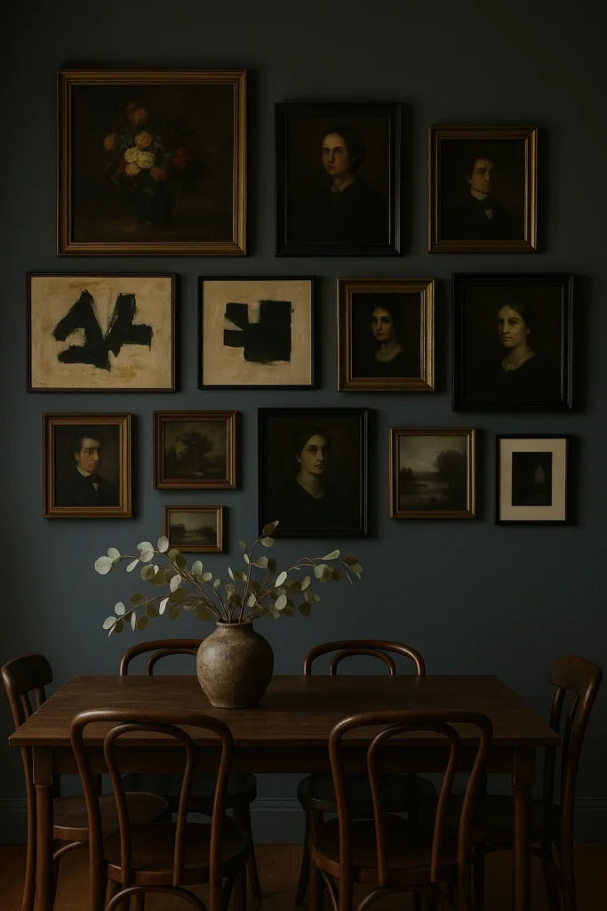 Discover 13 moody dining room ideas that bring drama, elegance, and sophistication to your home. Get inspired with bold designs, rich colors, and stylish décor tips.
