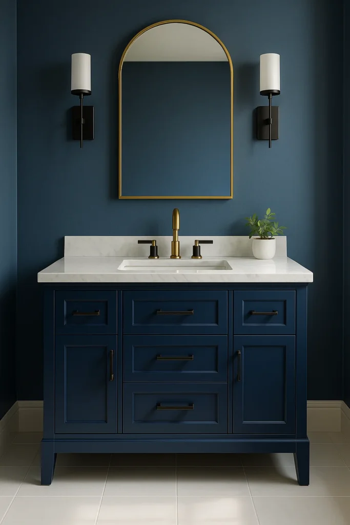 Discover 12 moody blue bathroom ideas that bring depth, style, and sophistication to your space. Perfect for modern, chic, and timeless designs.