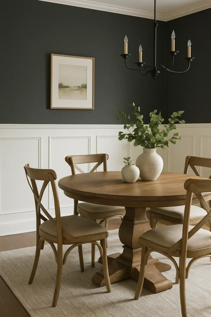 Discover 14 modern farmhouse dining room ideas that blend rustic charm with modern style to create a cozy, inviting, and stylish gathering space.