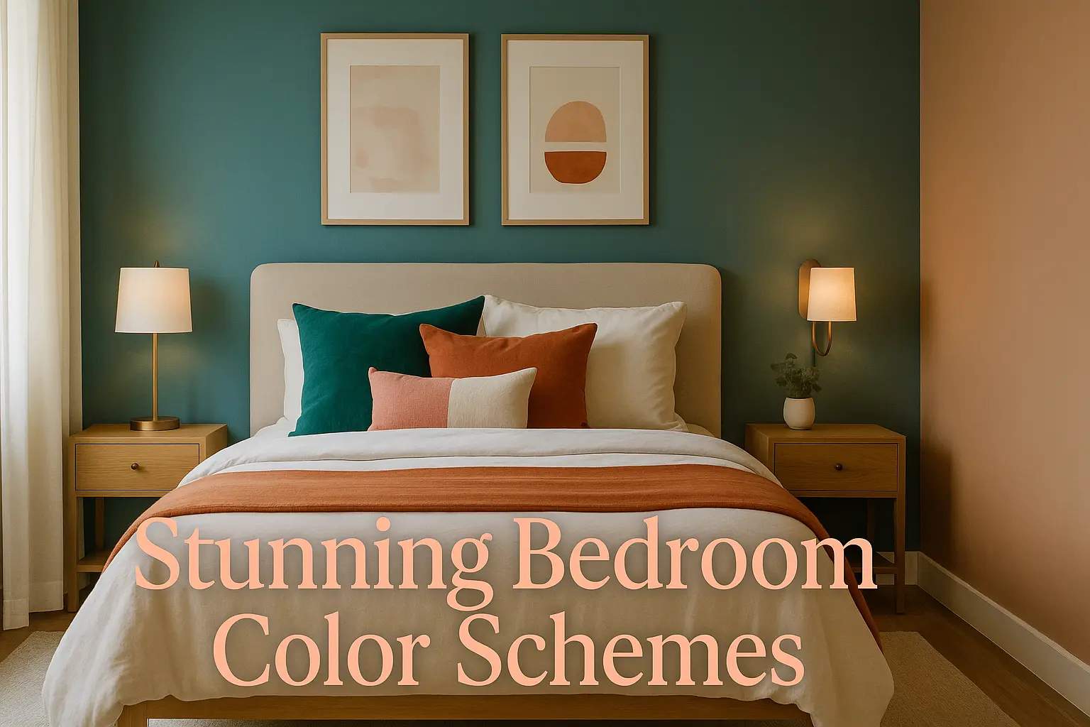 Explore 12 stunning bedroom color schemes to inspire your dream space. Elevate your interiors with timeless palettes, modern hues, and elegant design ideas.