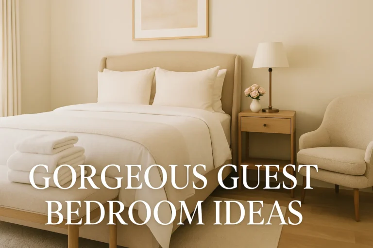 Discover 11 gorgeous guest bedroom ideas to create a cozy, stylish, and welcoming space that will impress every visitor and make them feel at home.