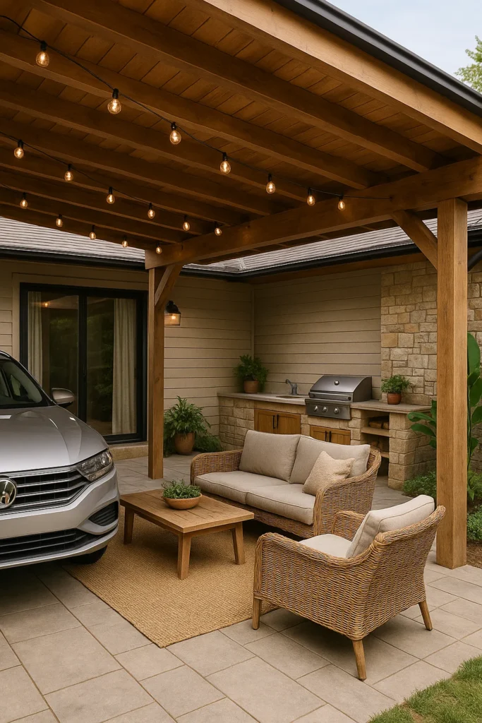 Explore 15 creative carport design ideas to transform your driveway. Get inspired by modern, stylish, and functional carport designs that enhance your home’s curb appeal.