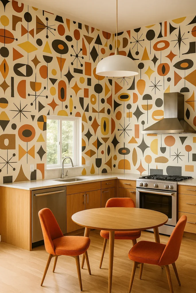 Explore 15 Midcentury Modern kitchen ideas that bring together retro charm and modern elegance.