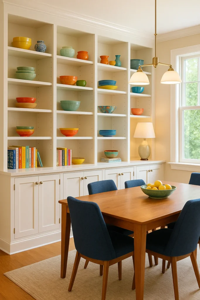 Discover 12 dining room built-in cabinets ideas that maximize storage while adding style. Smart, space-saving designs to keep your dining area organized and chic.