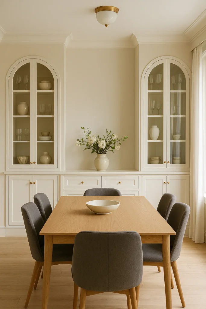 Discover 12 dining room built-in cabinets ideas that maximize storage while adding style. Smart, space-saving designs to keep your dining area organized and chic.