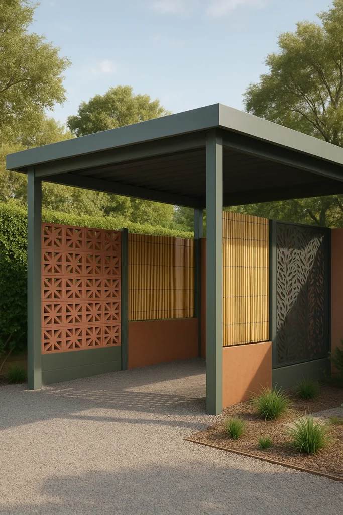 Explore 15 creative carport design ideas to transform your driveway. Get inspired by modern, stylish, and functional carport designs that enhance your home’s curb appeal.