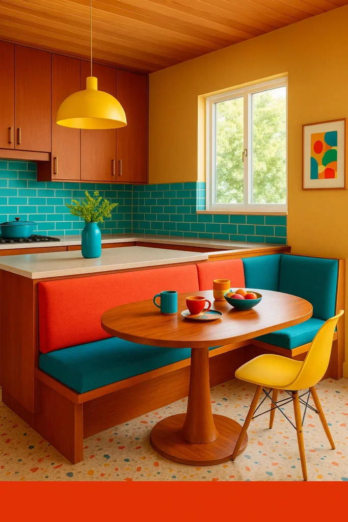 Explore 15 Midcentury Modern kitchen ideas that bring together retro charm and modern elegance.