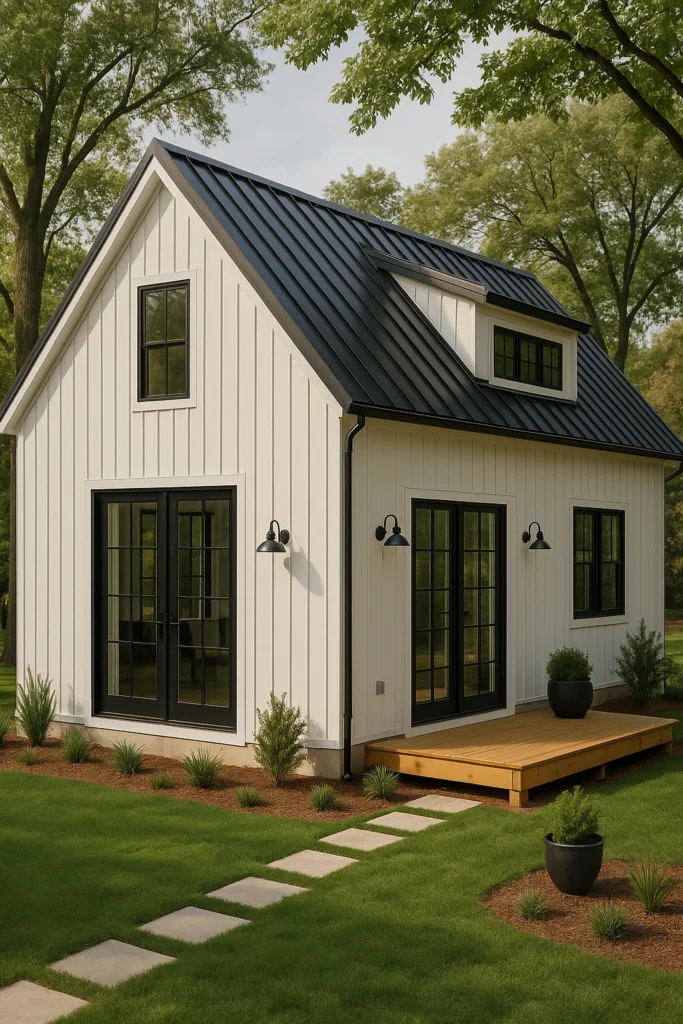 Discover 14 modern farmhouse exteriors that blend rustic charm with modern elegance. Get inspired by these stunning designs to instantly elevate your home’s curb appeal.