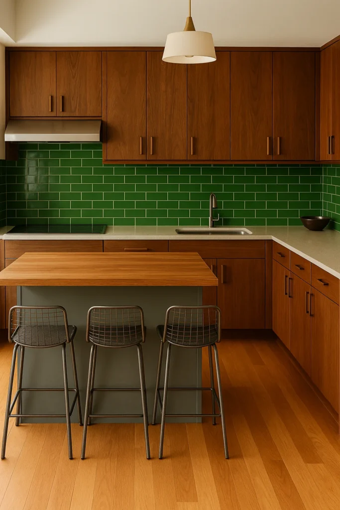 Explore 15 Midcentury Modern kitchen ideas that bring together retro charm and modern elegance.