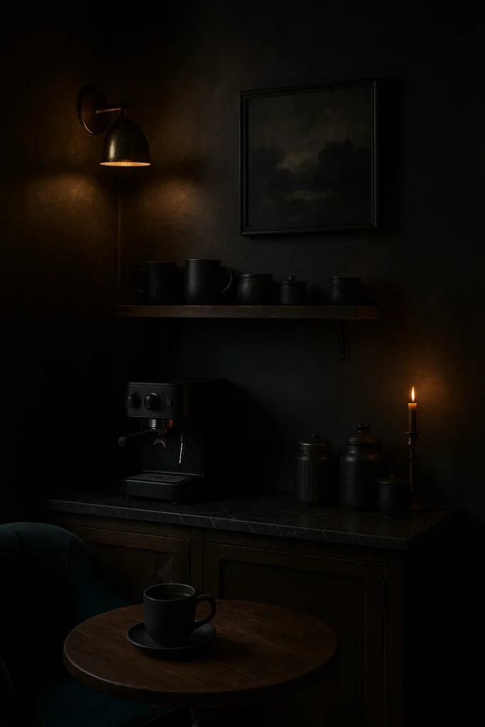 Discover 15 cute coffee bar ideas to create a cozy café vibe at home. Get inspired with charming setups, stylish décor, and easy ways to elevate your daily coffee routine.