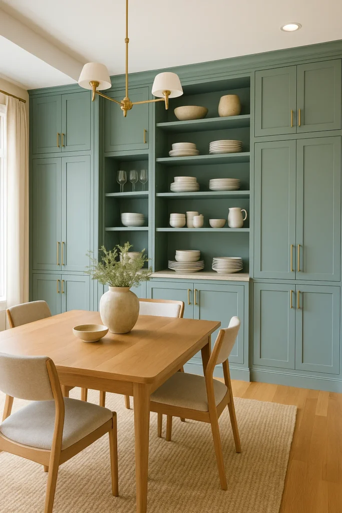 Discover 12 dining room built-in cabinets ideas that maximize storage while adding style. Smart, space-saving designs to keep your dining area organized and chic.