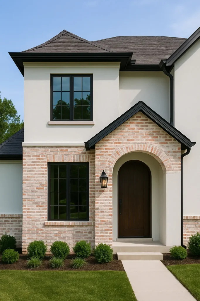 Discover 14 modern farmhouse exteriors that blend rustic charm with modern elegance. Get inspired by these stunning designs to instantly elevate your home’s curb appeal.