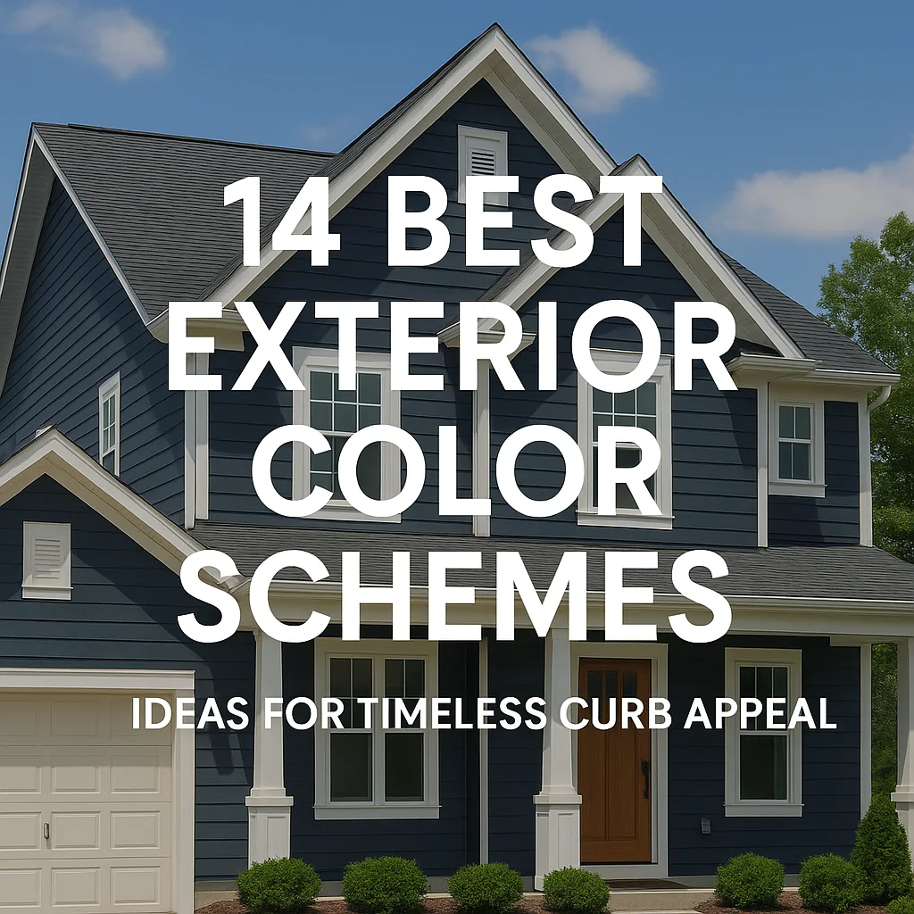 Give your home a stunning first impression! Discover 14 best exterior color scheme ideas that blend timeless charm with modern curb appeal to elevate your home’s style effortlessly.