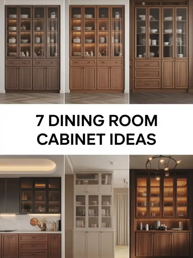 7 Dining Room Built-In Cabinets Ideas to Maximize Storage and Style