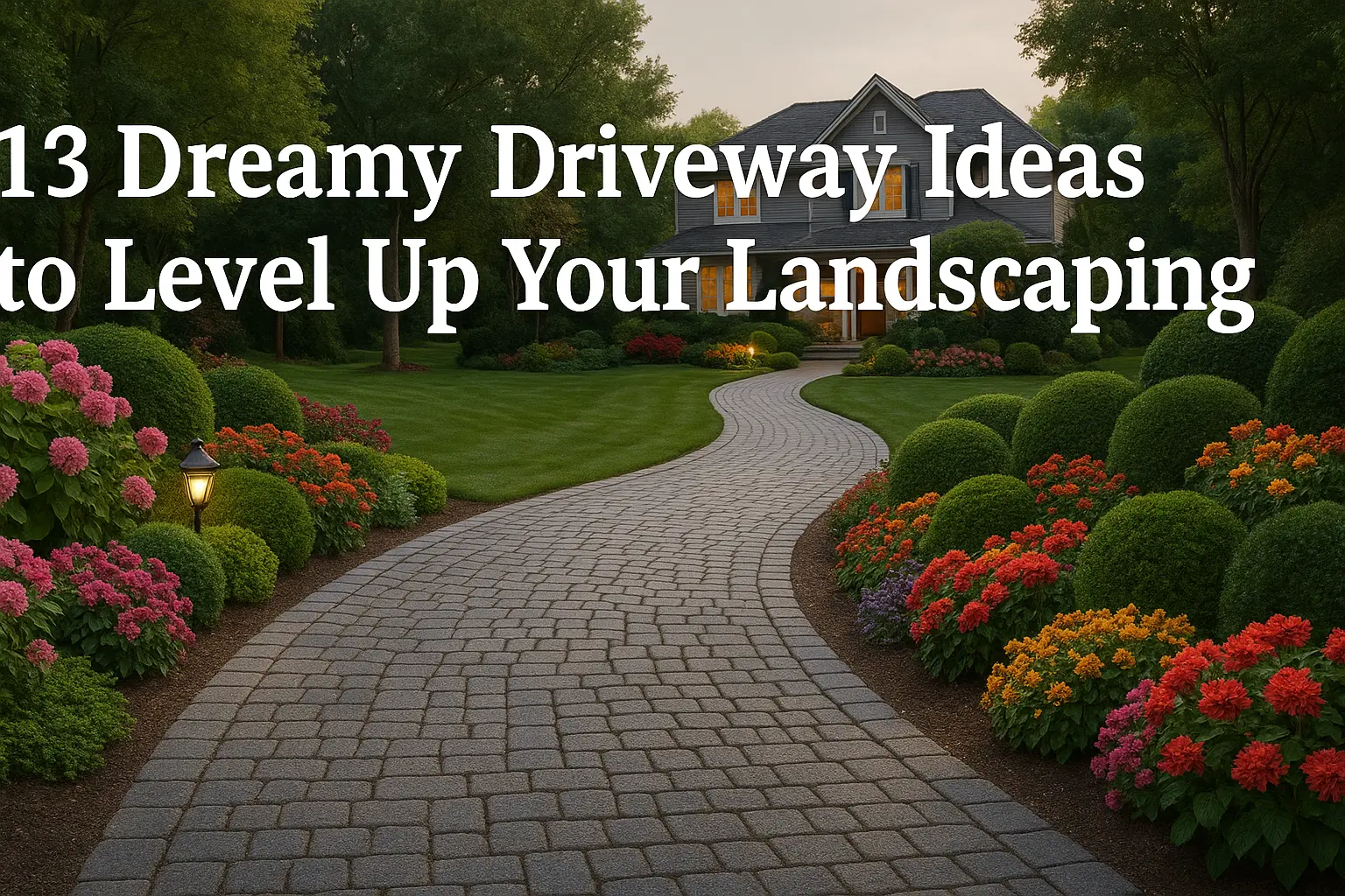 Discover 13 dreamy driveway ideas that blend beauty and function to boost your home’s curb appeal. Get inspired by creative designs that transform your front yard effortlessly!