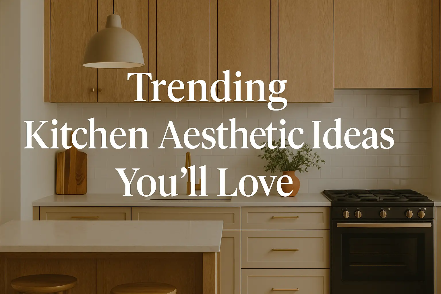 Discover 15 trending kitchen aesthetic ideas that blend style and function. From modern minimalism to cozy farmhouse vibes, find inspiration you’ll love.